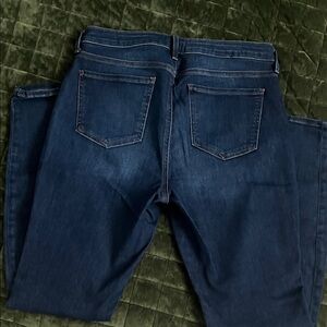 NYDJ AMI SNINNY Dark Blue Denim Jeans
